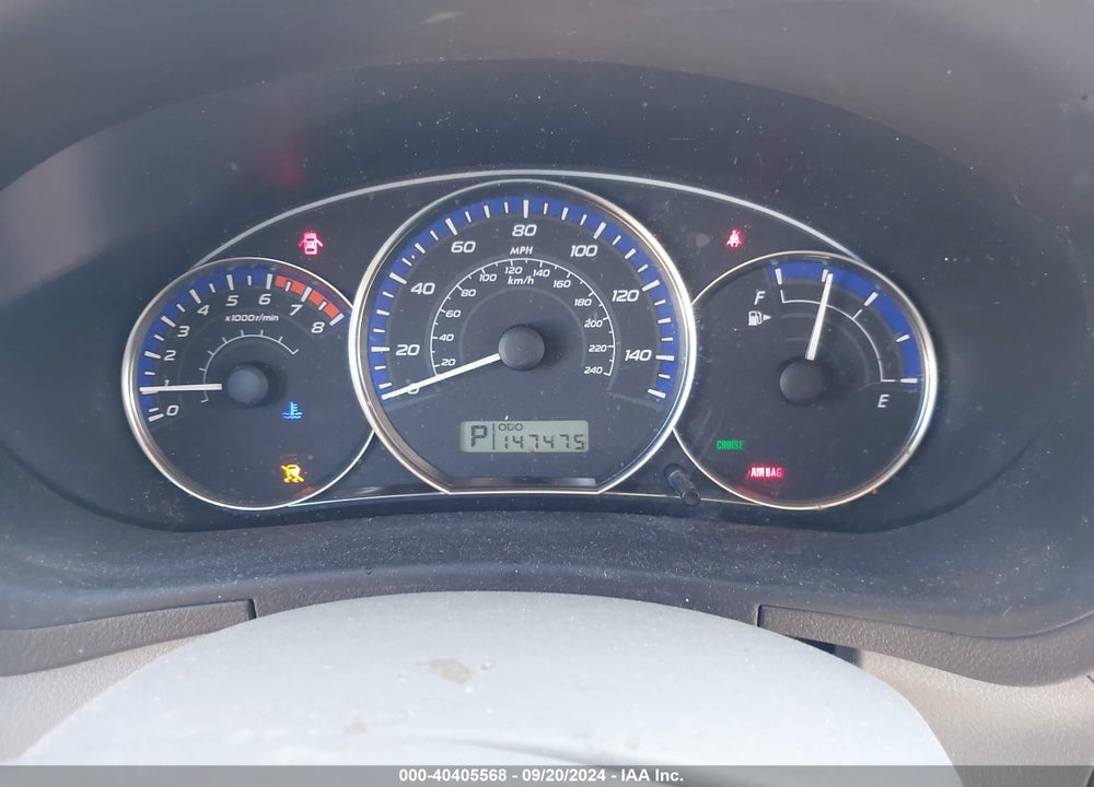 2010 SUBARU FORESTER 2.5X VIN: JF2SH6AC9AH760414
