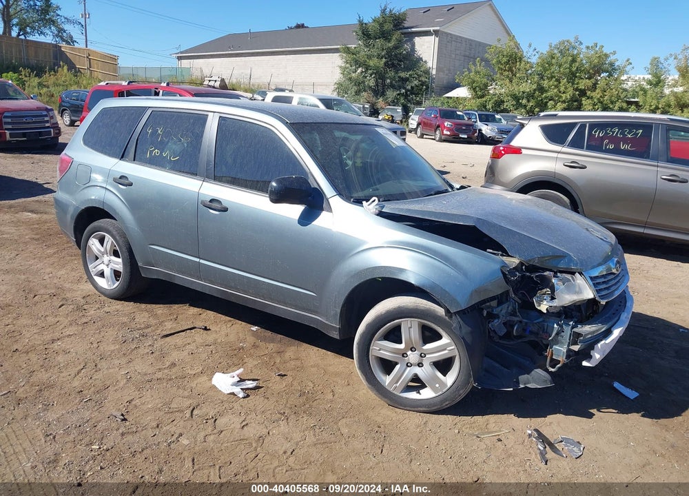 2010 SUBARU FORESTER 2.5X VIN: JF2SH6AC9AH760414