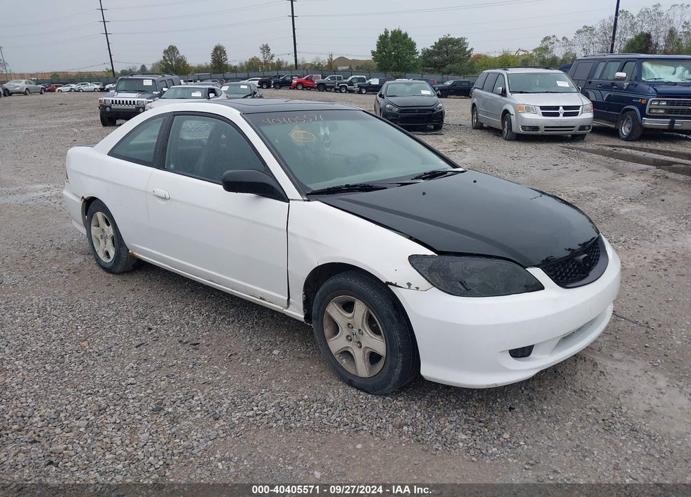 2005 HONDA CIVIC EX VIN: 1HGEM22905L046520