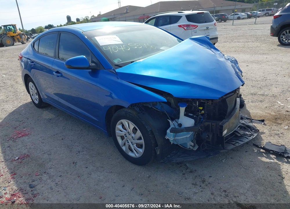 2017 HYUNDAI ELANTRA SE VIN: 5NPD74LF6HH101899
