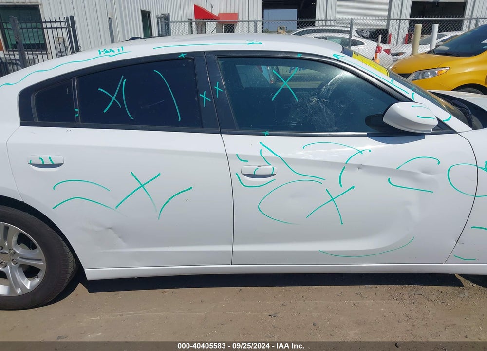 2019 DODGE CHARGER SXT RWD VIN: 2C3CDXBG4KH615626