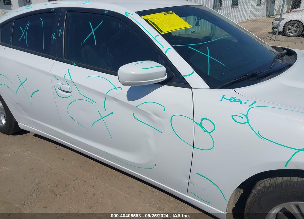 2019 DODGE CHARGER SXT RWD VIN: 2C3CDXBG4KH615626