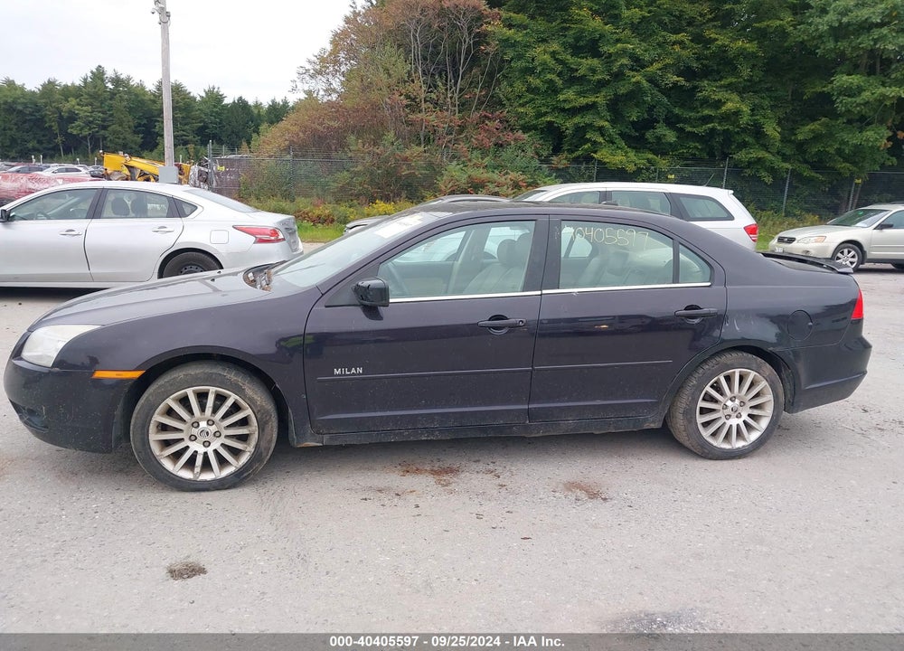 2007 MERCURY MILAN V6 PREMIER VIN: 3MEHM02127R635789