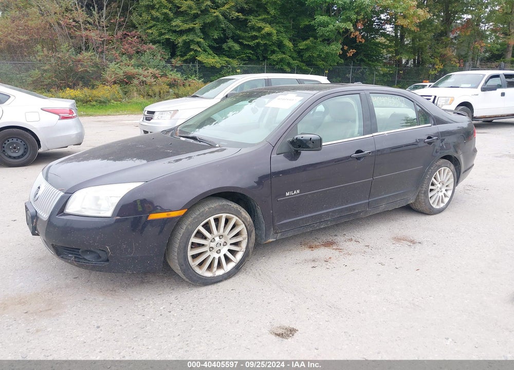 2007 MERCURY MILAN V6 PREMIER VIN: 3MEHM02127R635789