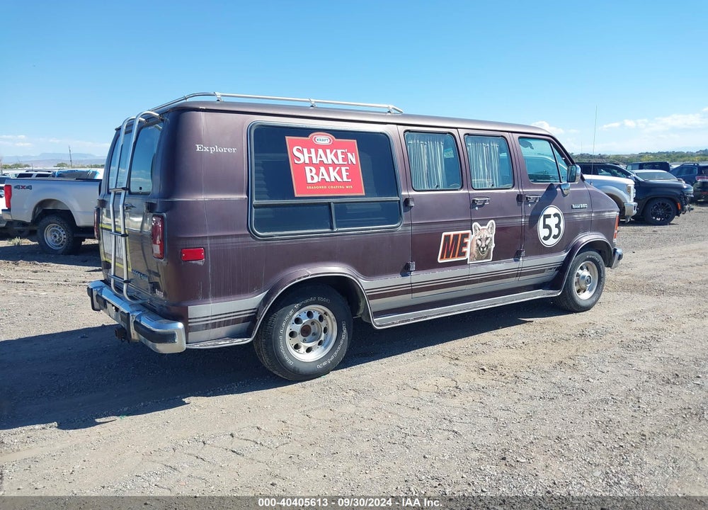 1992 DODGE RAM VAN B250 VIN: 2B6HB21YXNK148907