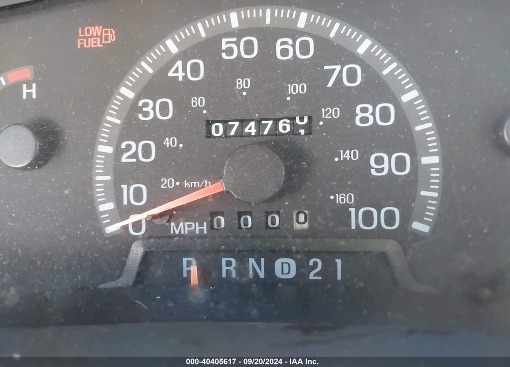 1998 FORD F-150 STANDARD/XL/XLT VIN: 1FTZF1724WNB18647