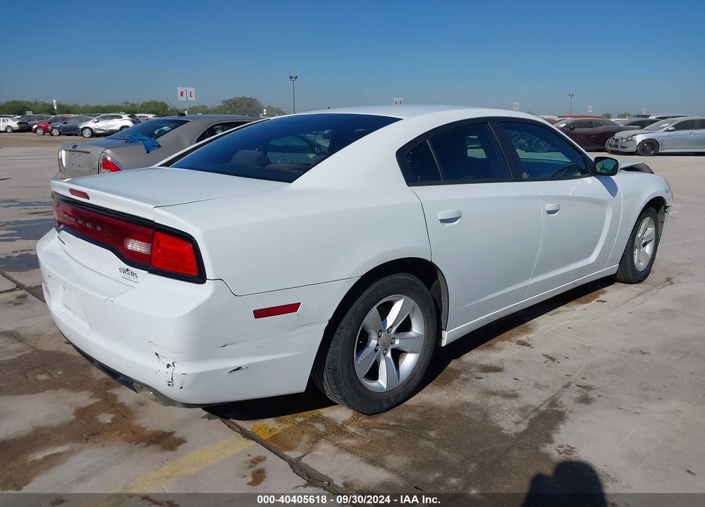 2014 DODGE CHARGER SE VIN: 2C3CDXBG5EH332298