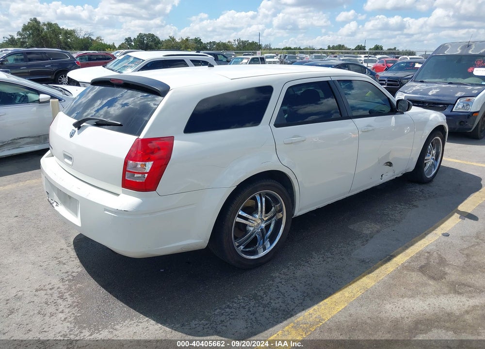 2008 DODGE MAGNUM VIN: 2D4FV47T58H130059