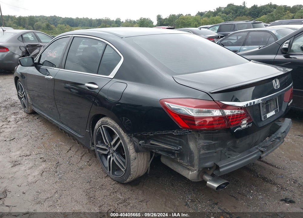2016 HONDA ACCORD SPORT VIN: 1HGCR2E55GA182853