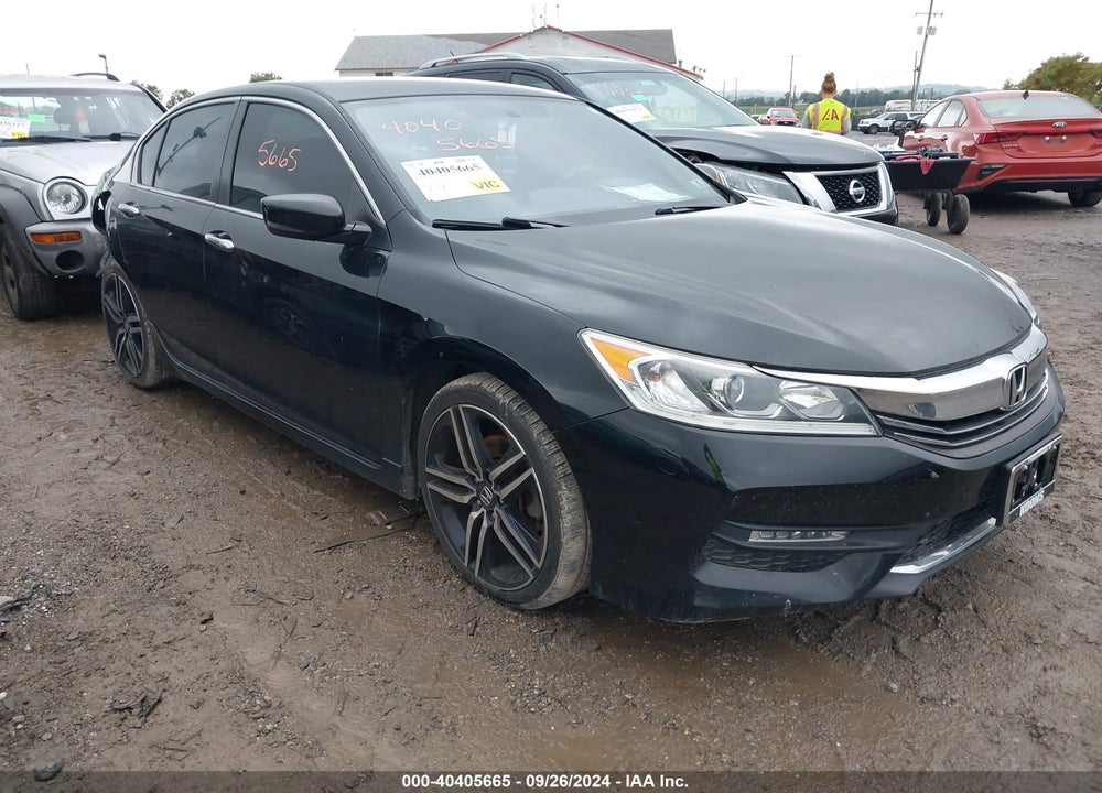 2016 HONDA ACCORD SPORT VIN: 1HGCR2E55GA182853