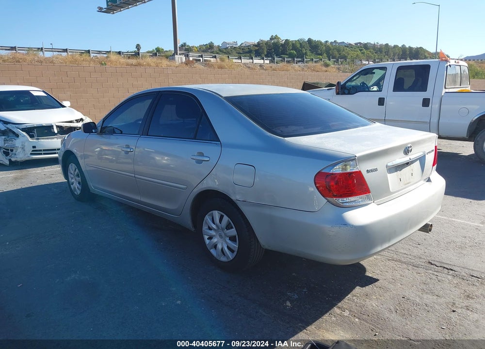 2005 TOYOTA CAMRY LE VIN: 4T1BE32K55U388641