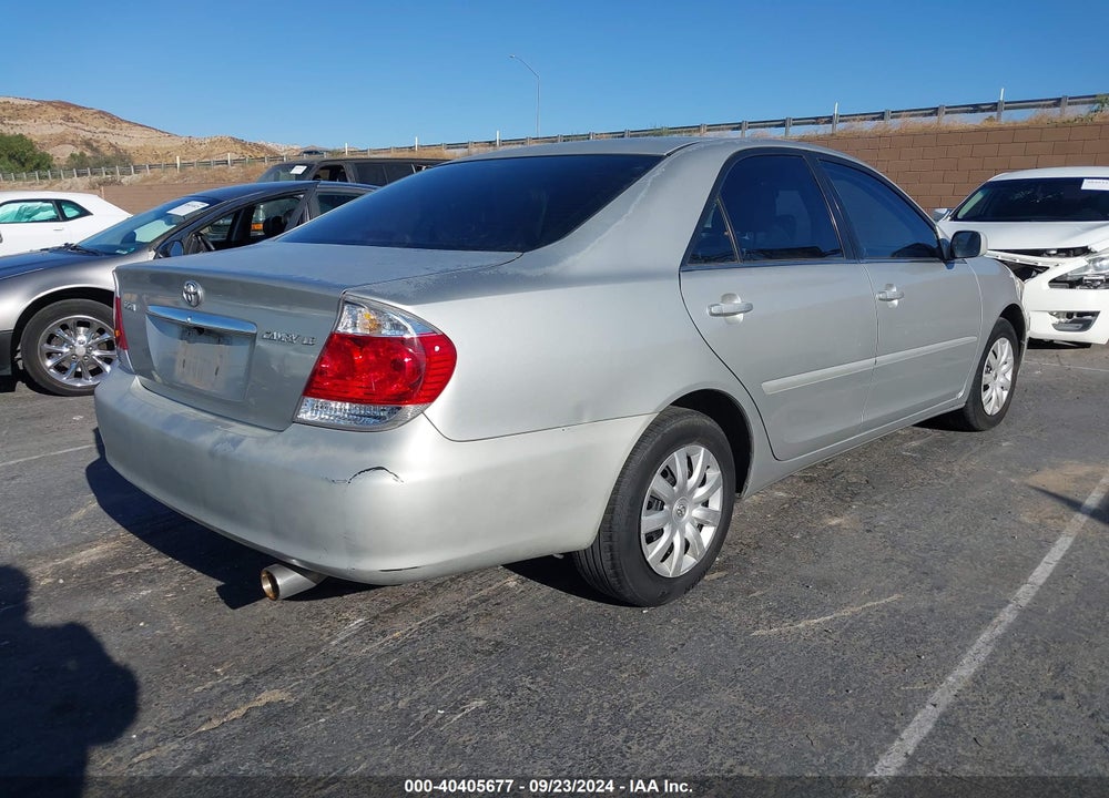 2005 TOYOTA CAMRY LE VIN: 4T1BE32K55U388641