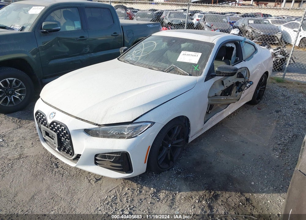 2021 BMW M440I VIN: WBA13AR00MCG27404