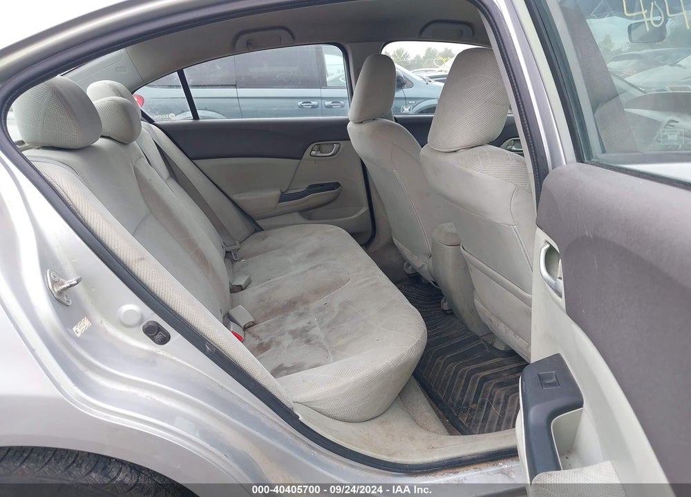 2012 HONDA CIVIC LX VIN: 2HGFB2F57CH590203