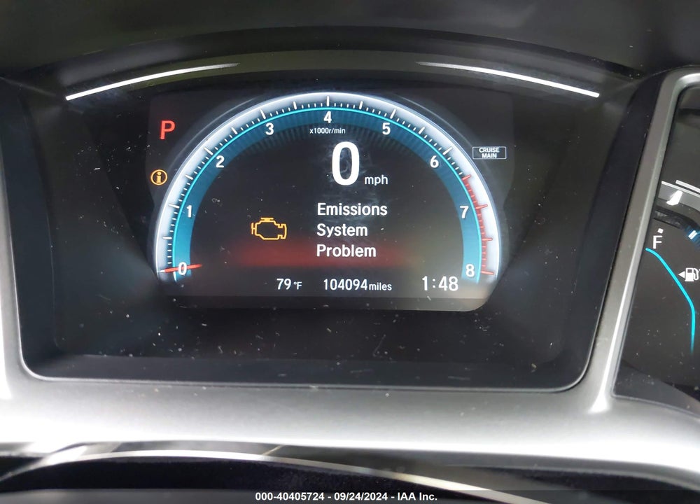 2018 HONDA CIVIC EX-T VIN: 2HGFC3B36JH352802
