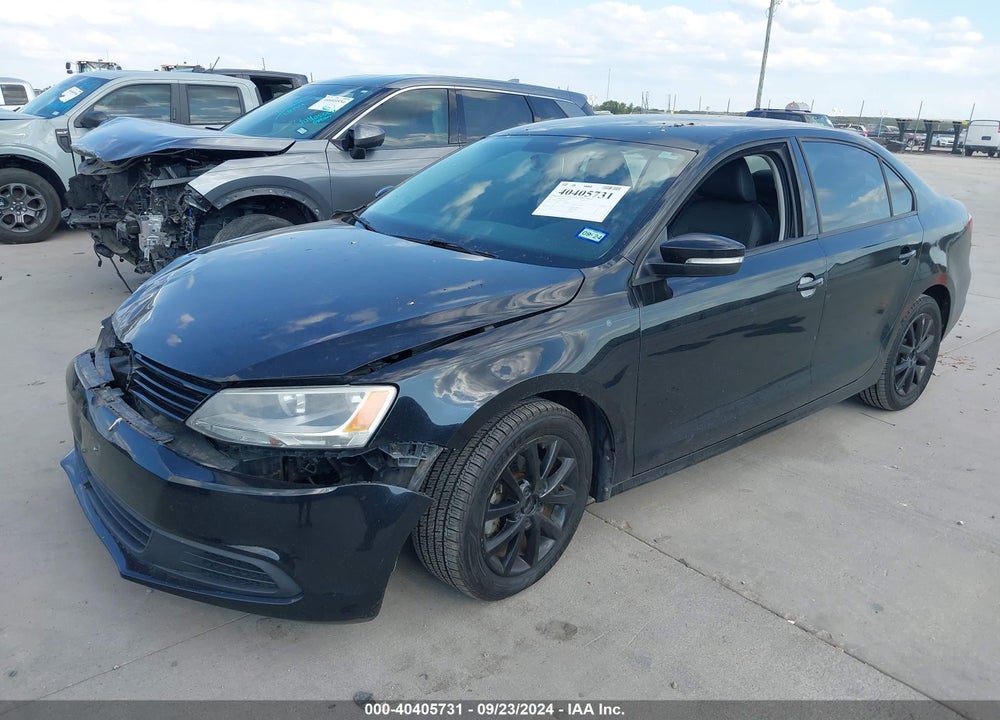 2012 VOLKSWAGEN JETTA 2.5L SE VIN: 3VWDX7AJ9CM418522