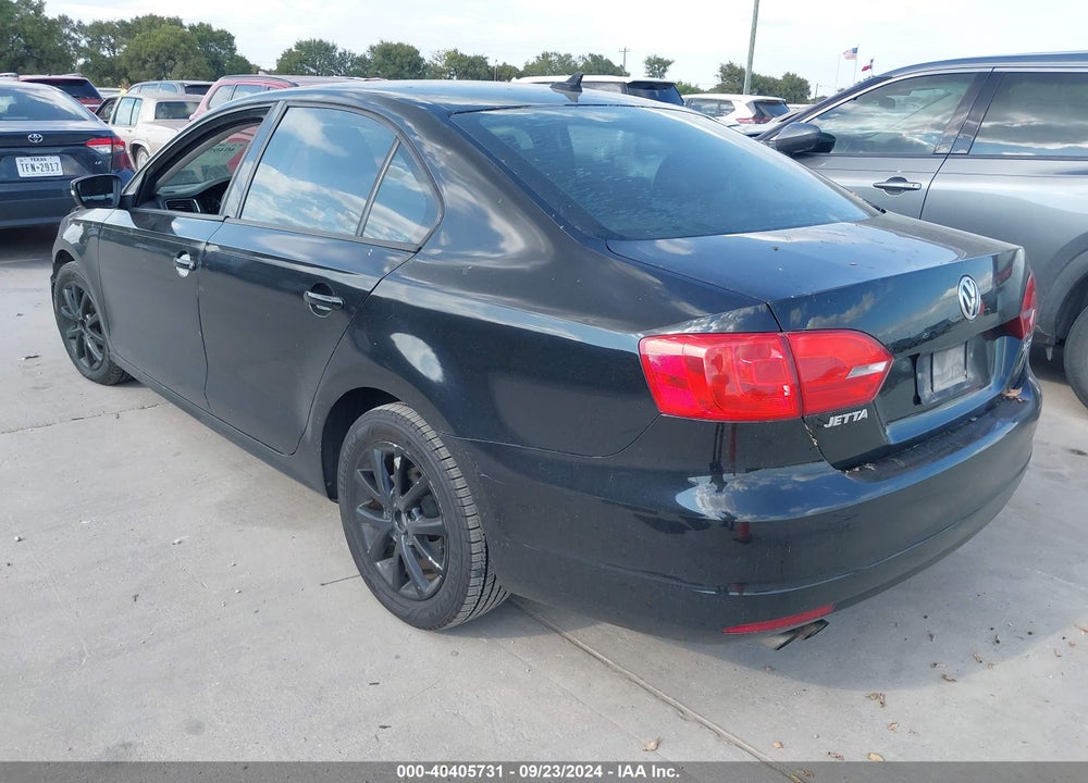 2012 VOLKSWAGEN JETTA 2.5L SE VIN: 3VWDX7AJ9CM418522