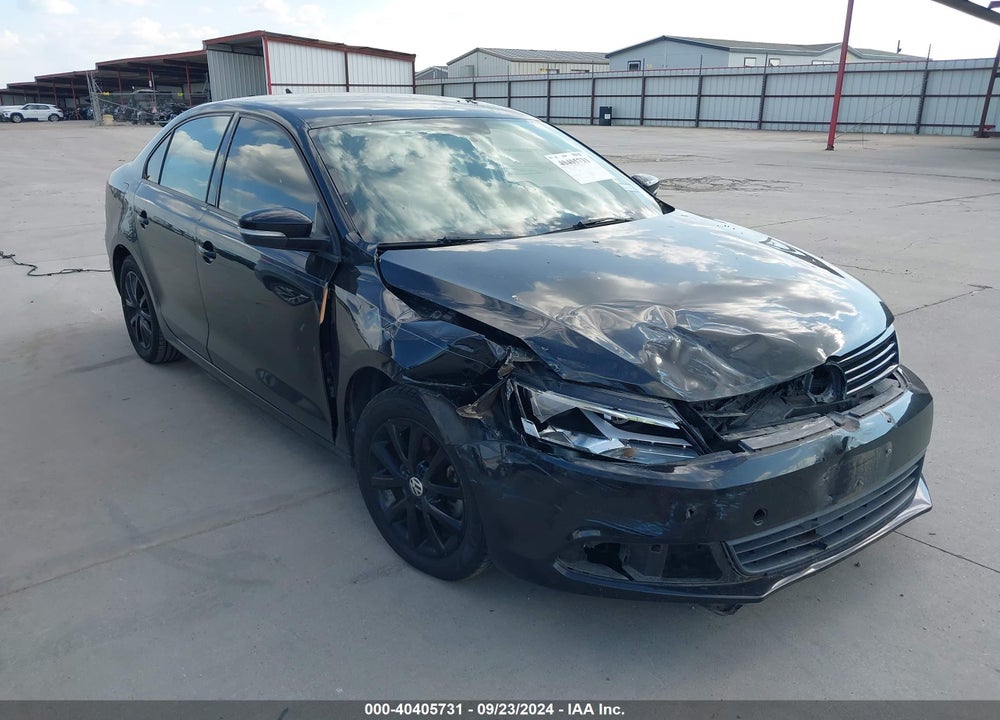 2012 VOLKSWAGEN JETTA 2.5L SE VIN: 3VWDX7AJ9CM418522
