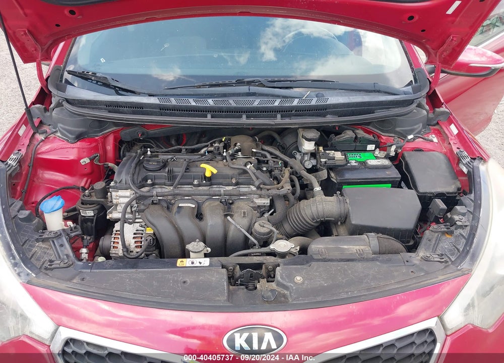 2016 KIA FORTE EX VIN: KNAFX4A85G5612884