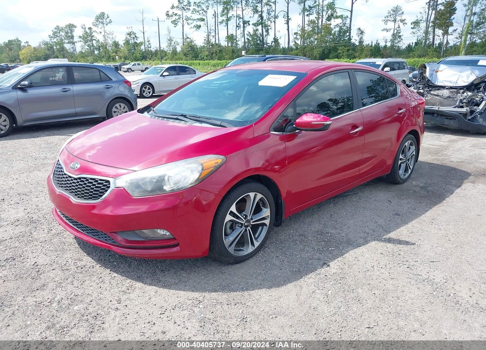 2016 KIA FORTE EX VIN: KNAFX4A85G5612884