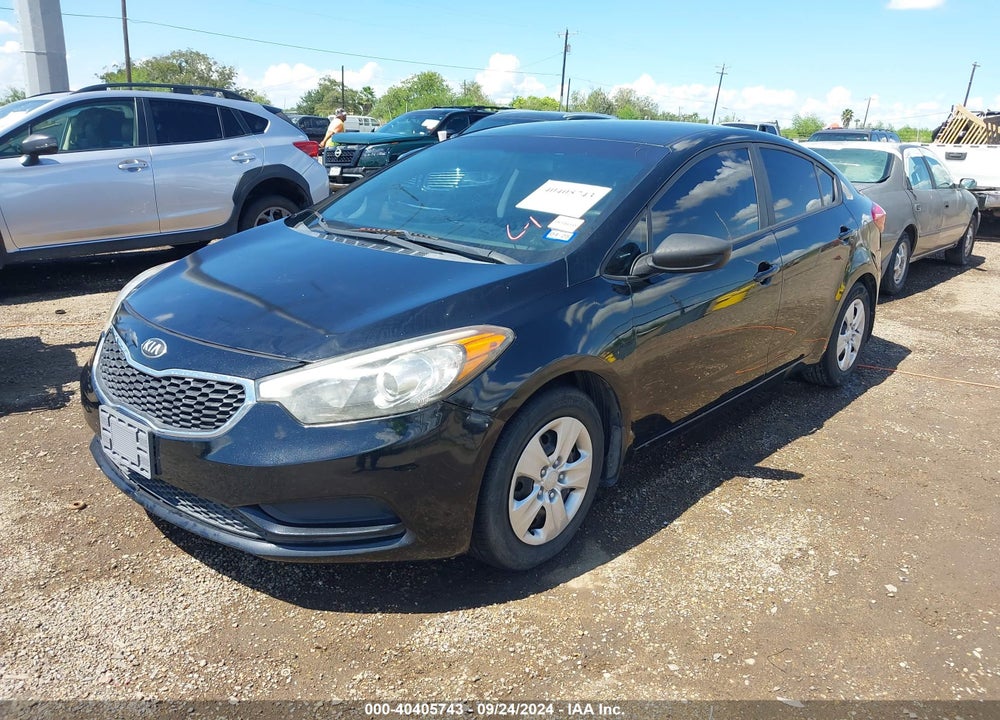 2016 KIA FORTE LX VIN: KNAFK4A6XG5605765