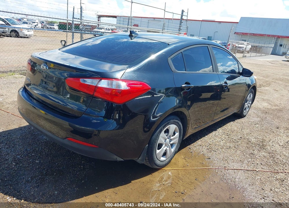 2016 KIA FORTE LX VIN: KNAFK4A6XG5605765