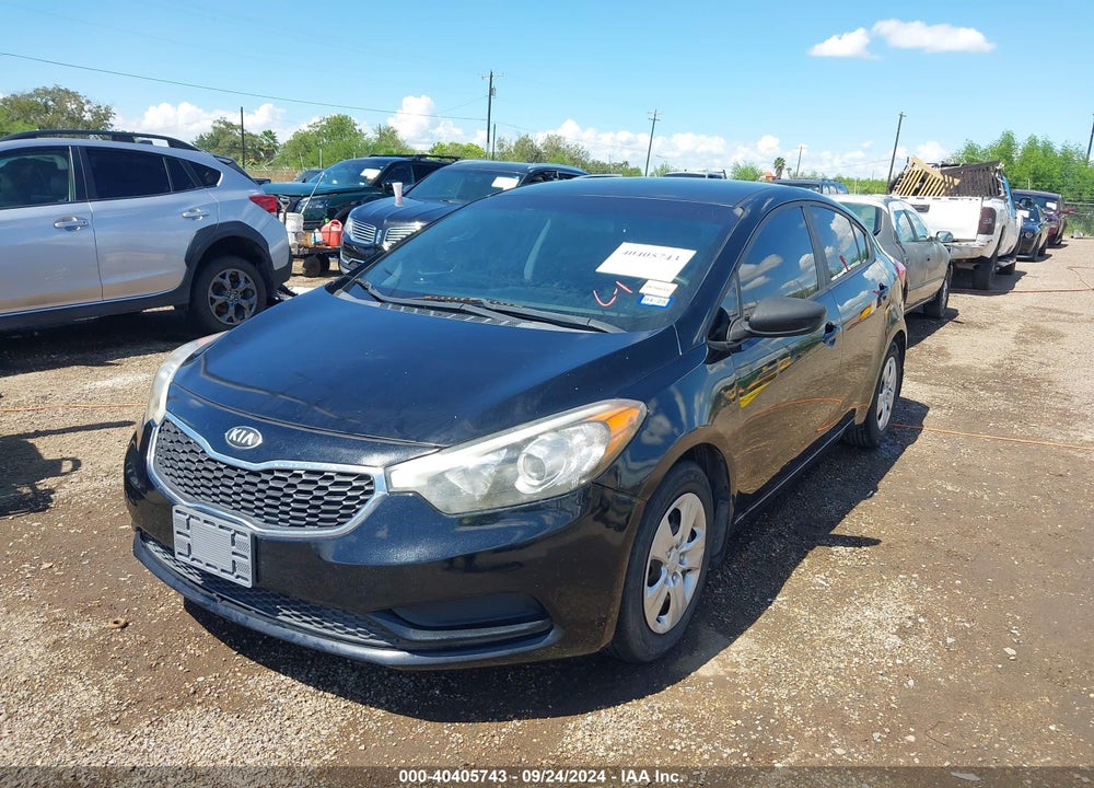 2016 KIA FORTE LX VIN: KNAFK4A6XG5605765