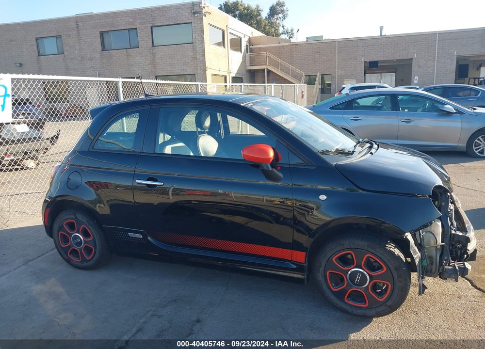 2016 FIAT 500E BATTERY ELECTRIC VIN: 3C3CFFGE3GT161119