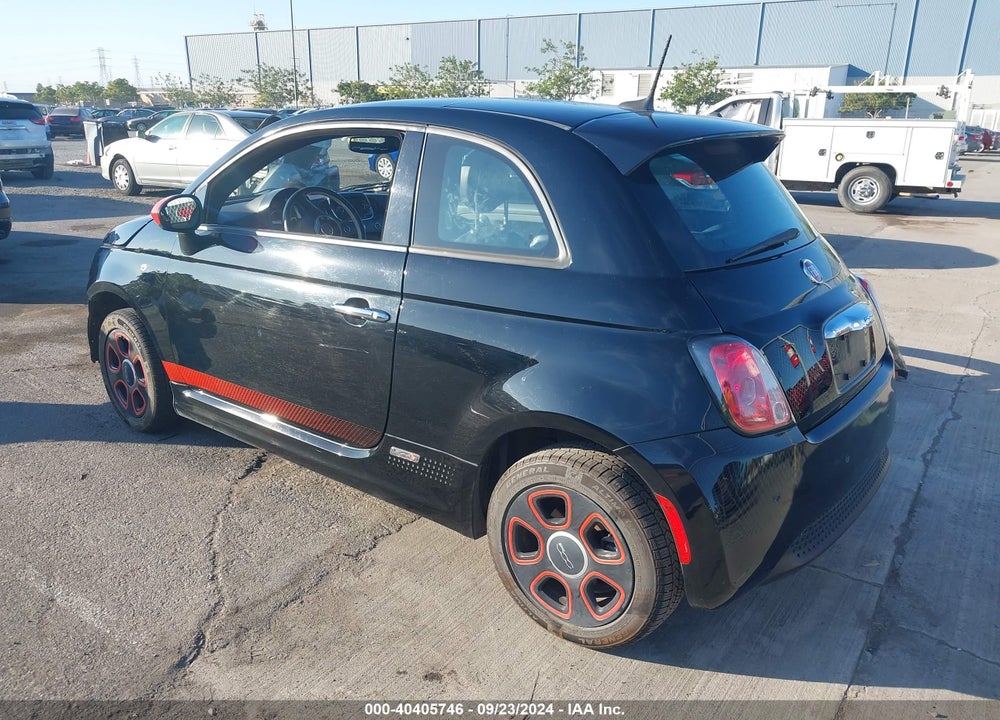 2016 FIAT 500E BATTERY ELECTRIC VIN: 3C3CFFGE3GT161119