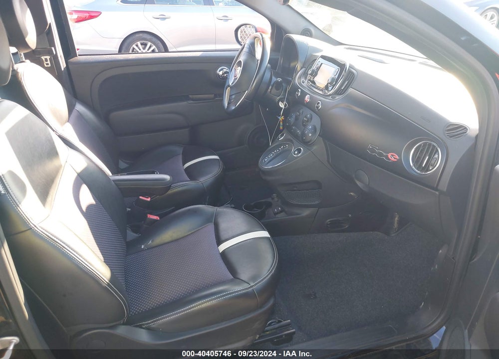 2016 FIAT 500E BATTERY ELECTRIC VIN: 3C3CFFGE3GT161119
