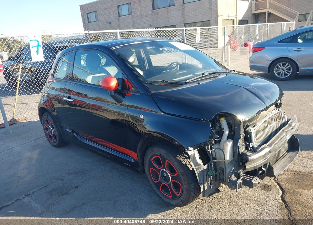 2016 FIAT 500E BATTERY ELECTRIC VIN: 3C3CFFGE3GT161119
