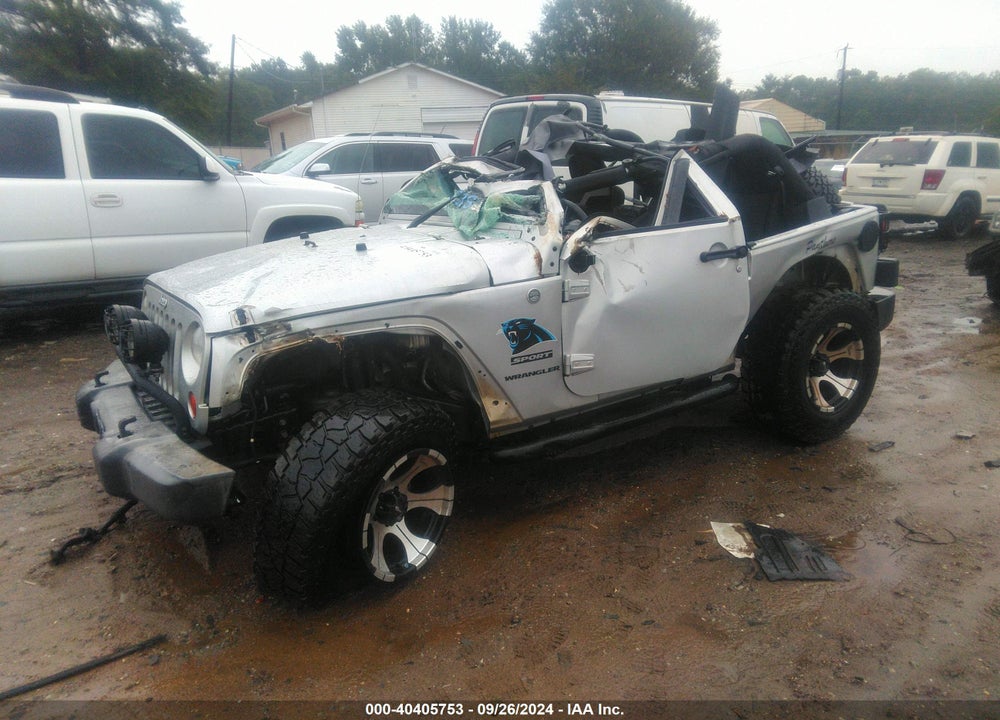 2011 JEEP WRANGLER SPORT VIN: 1J4AA2D10BL505869