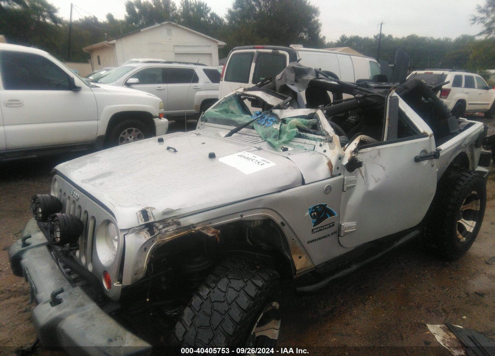 2011 JEEP WRANGLER SPORT VIN: 1J4AA2D10BL505869