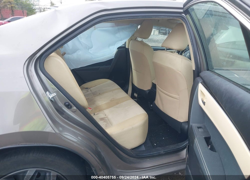 2017 TOYOTA COROLLA LE VIN: 2T1BURHE3HC909188