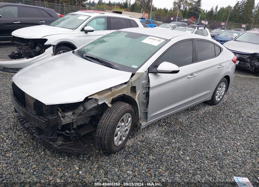 2018 HYUNDAI ELANTRA SE VIN: 5NPD74LF7JH259545