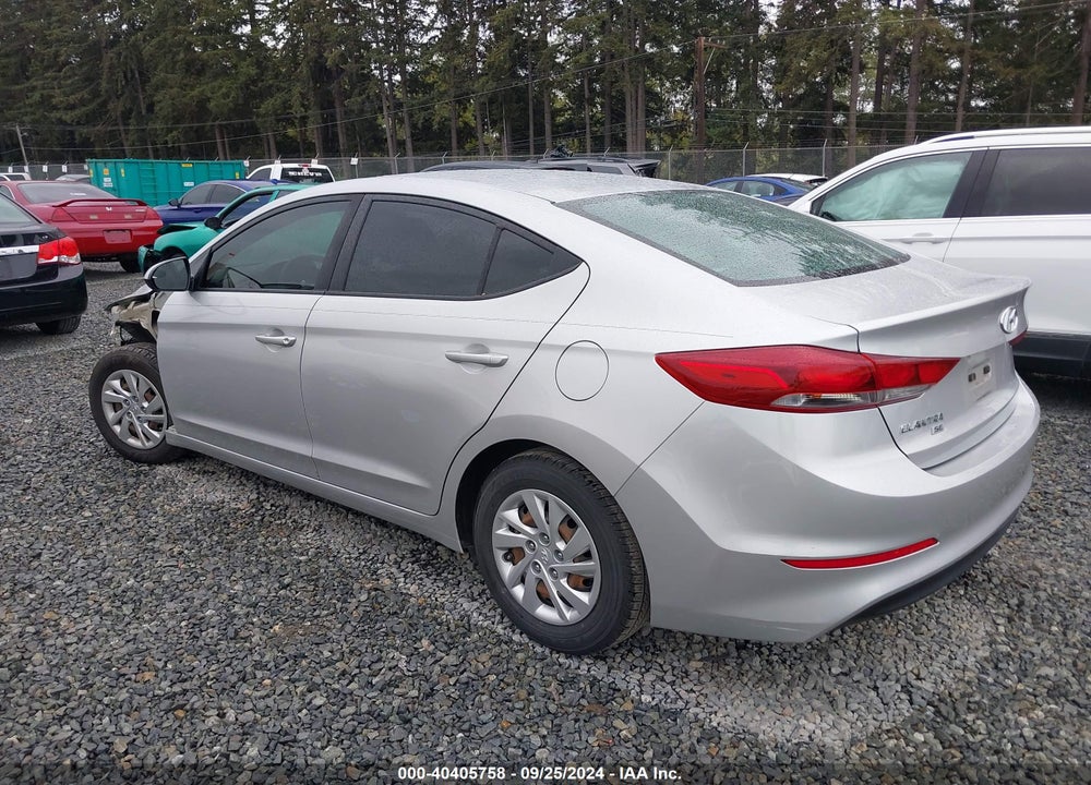 2018 HYUNDAI ELANTRA SE VIN: 5NPD74LF7JH259545