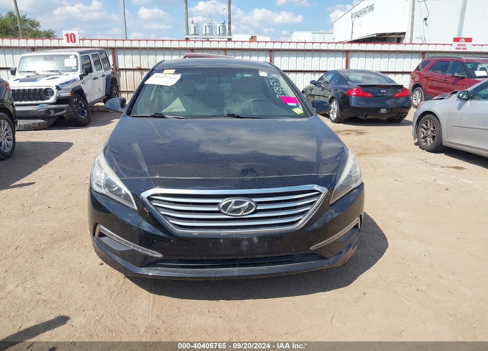 2015 HYUNDAI SONATA SE VIN: 5NPE24AF8FH208553