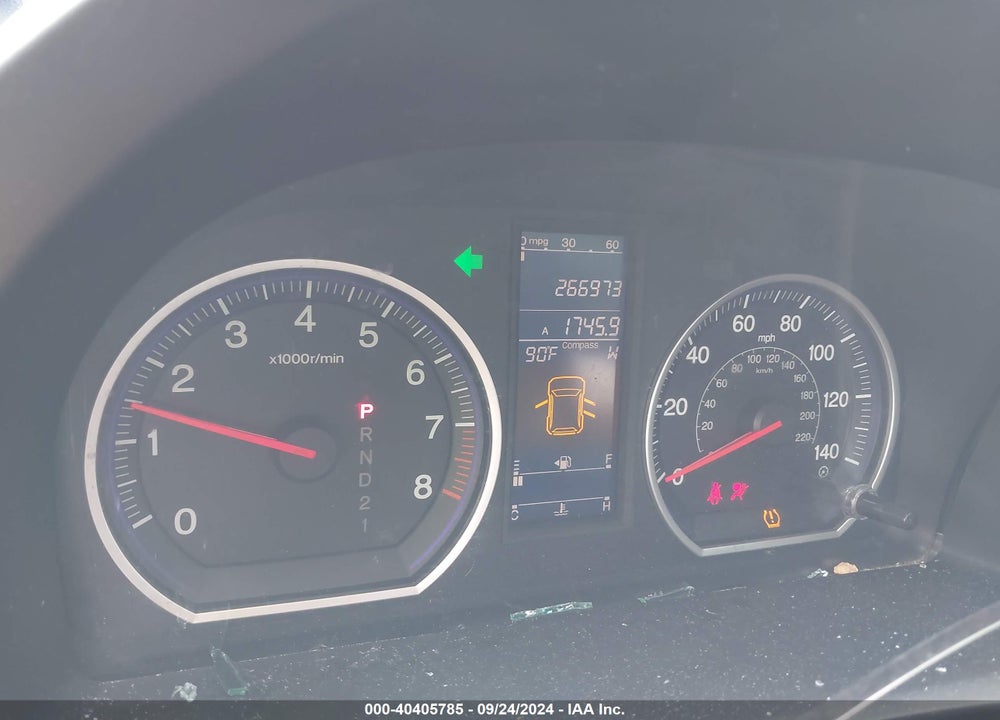 2011 HONDA CR-V EX-L VIN: 5J6RE3H71BL020202