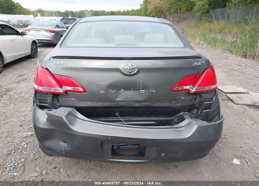 2006 TOYOTA AVALON XLS VIN: 4T1BK36B06U122495