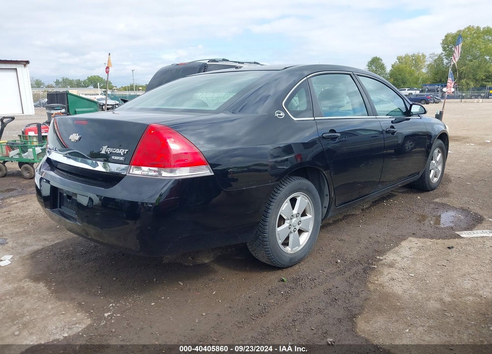 2008 CHEVROLET IMPALA LT VIN: 2G1WT55K689119223