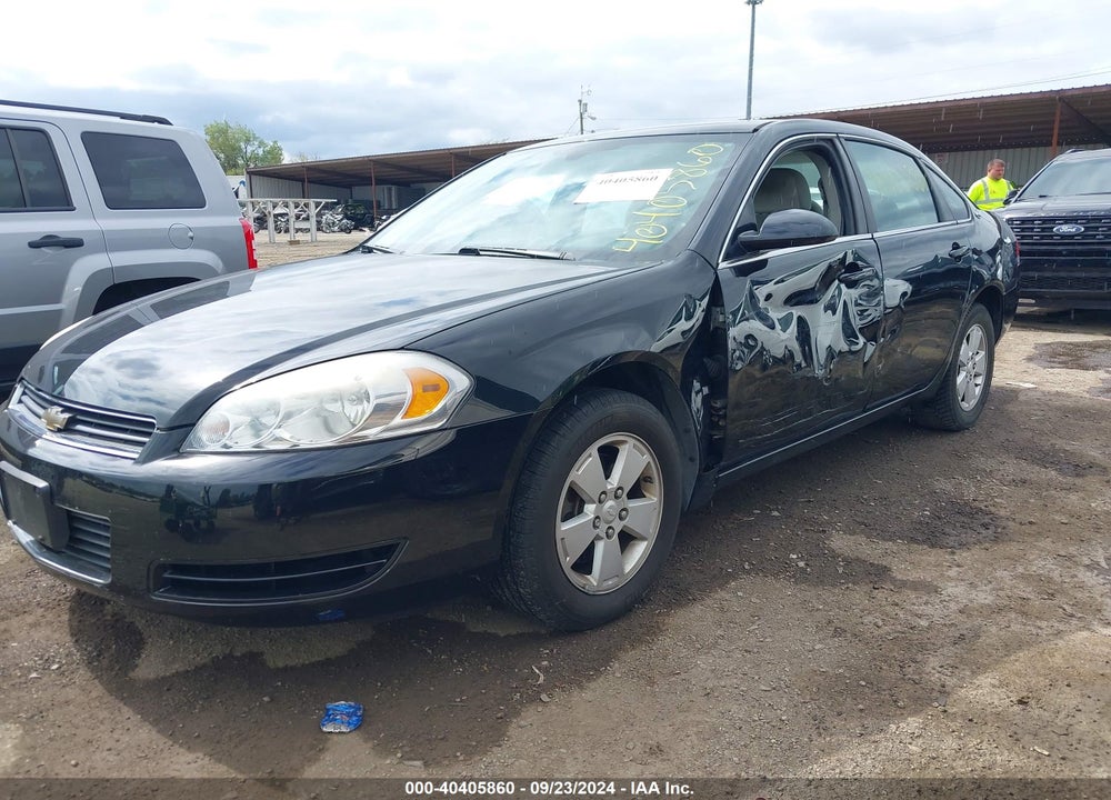 2008 CHEVROLET IMPALA LT VIN: 2G1WT55K689119223