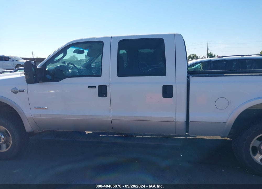 2005 FORD F-250 LARIAT/XL/XLT VIN: 1FTSW21P75EC61702
