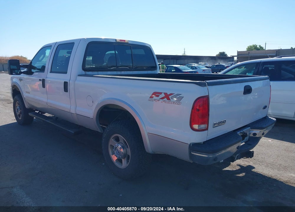 2005 FORD F-250 LARIAT/XL/XLT VIN: 1FTSW21P75EC61702
