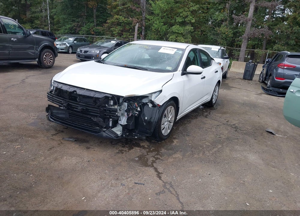 2024 NISSAN SENTRA S XTRONIC CVT VIN: 3N1AB8BV8RY291505