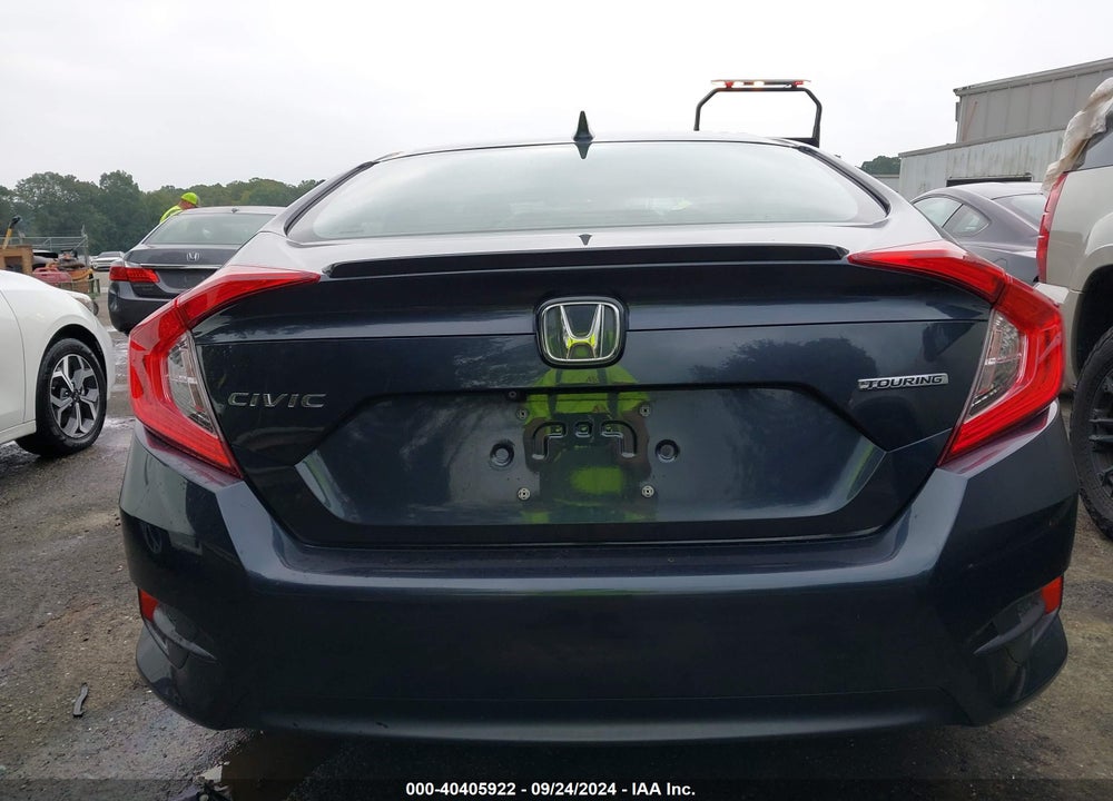 2016 HONDA CIVIC TOURING VIN: 19XFC1F94GE019455
