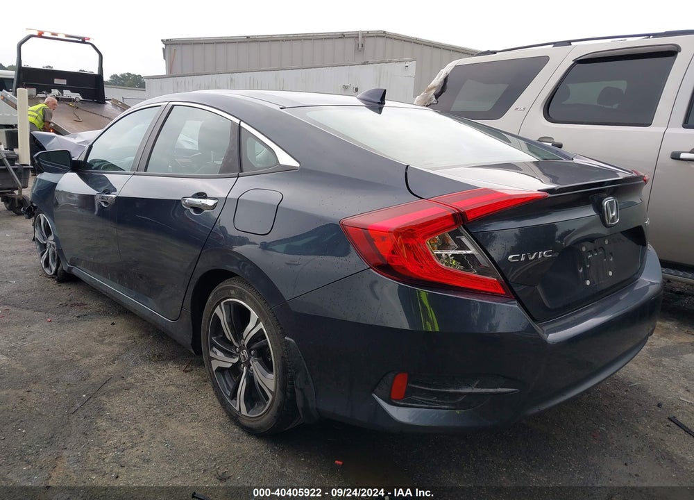 2016 HONDA CIVIC TOURING VIN: 19XFC1F94GE019455