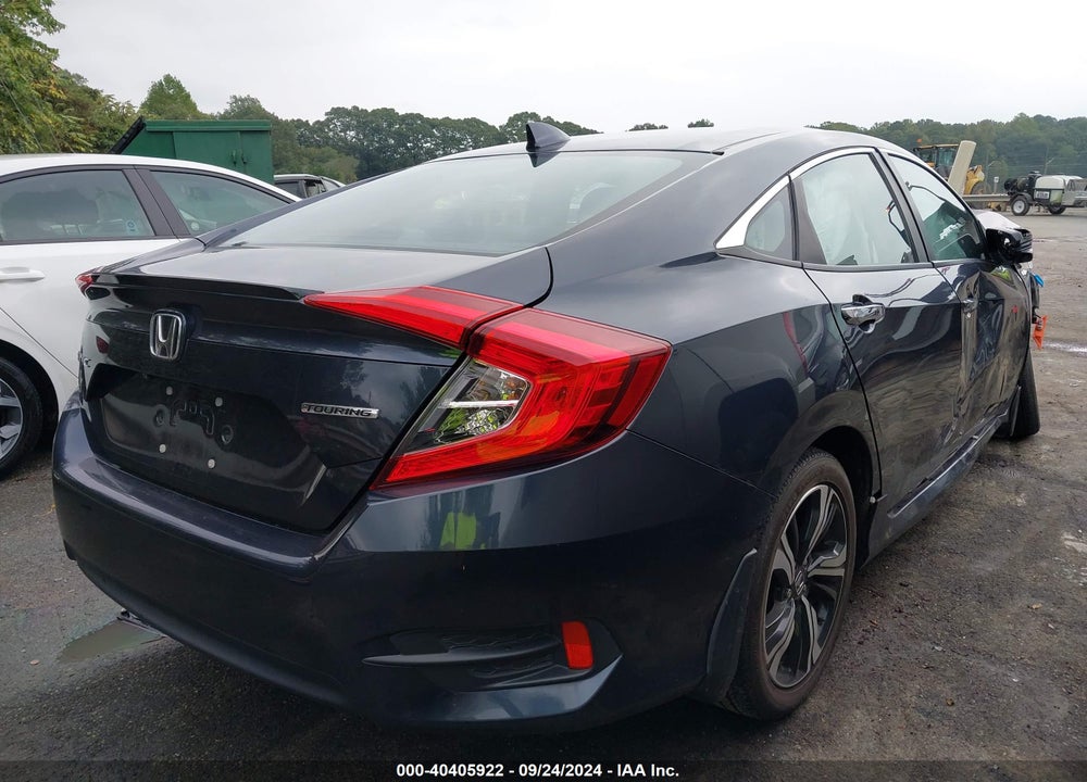 2016 HONDA CIVIC TOURING VIN: 19XFC1F94GE019455