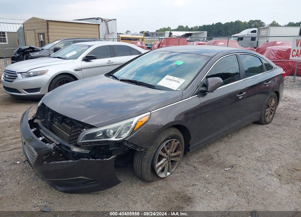 2017 HYUNDAI SONATA SE VIN: 5NPE24AF0HH476662