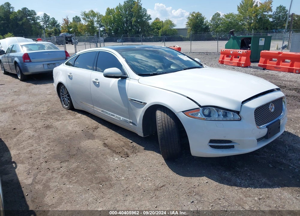 2014 JAGUAR XJ XJL PORTFOLIO VIN: SAJWJ2GDXE8V64681