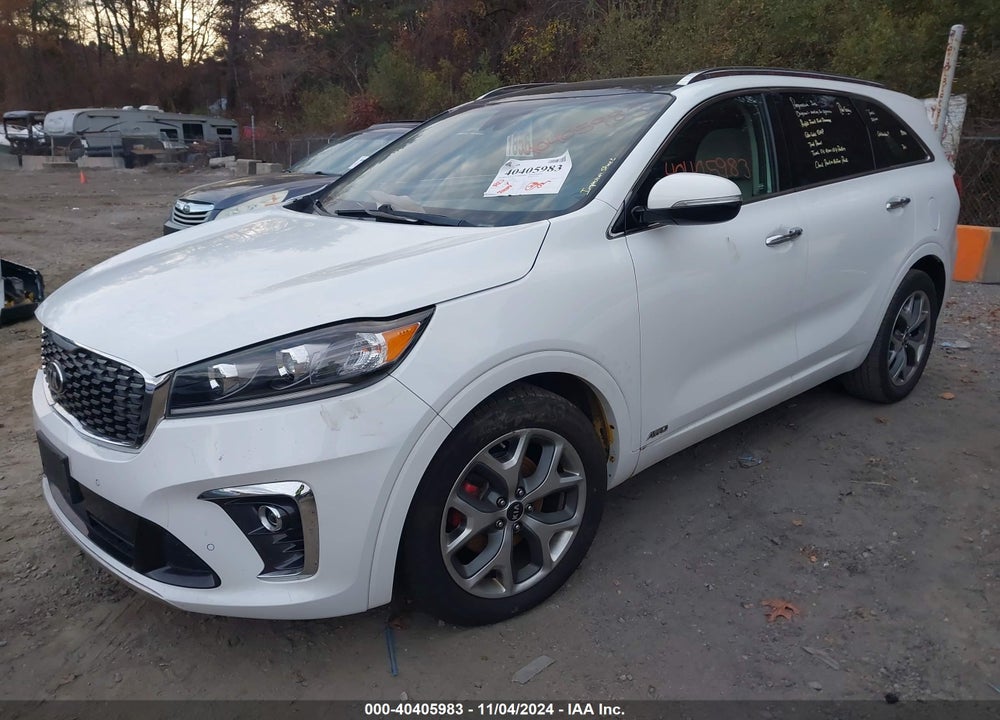 2019 KIA SORENTO 3.3L SX VIN: 5XYPKDA5XKG456644